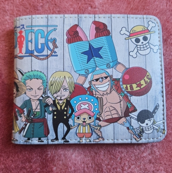 Shonen Jump Other - New one piece anime manga leather wallet